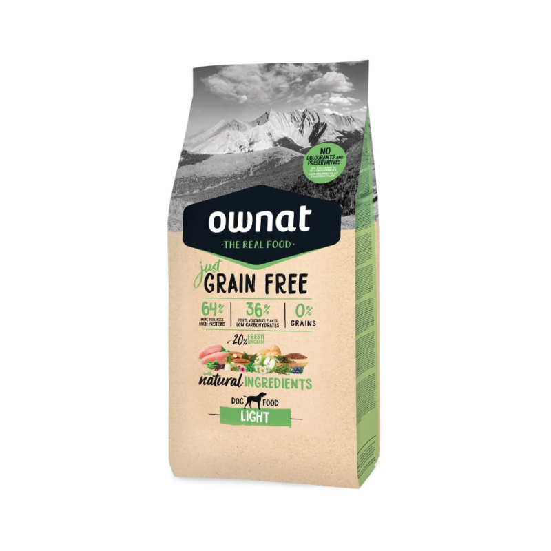 GRAIN FREE JUST LIGHT - chien